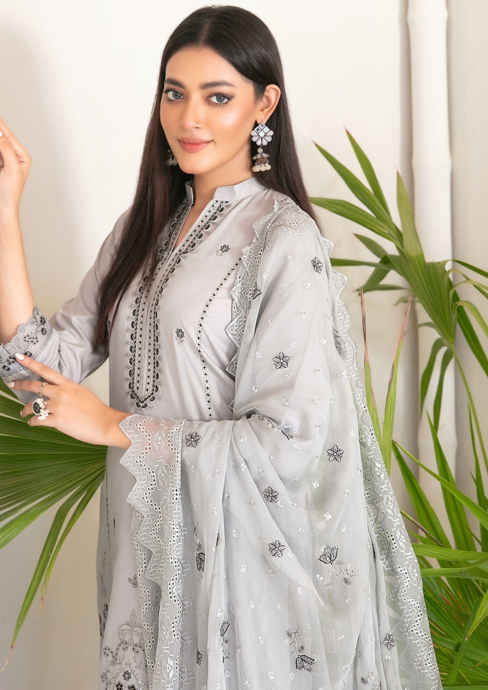 RAQS - Unstitched Embroidered Viscose