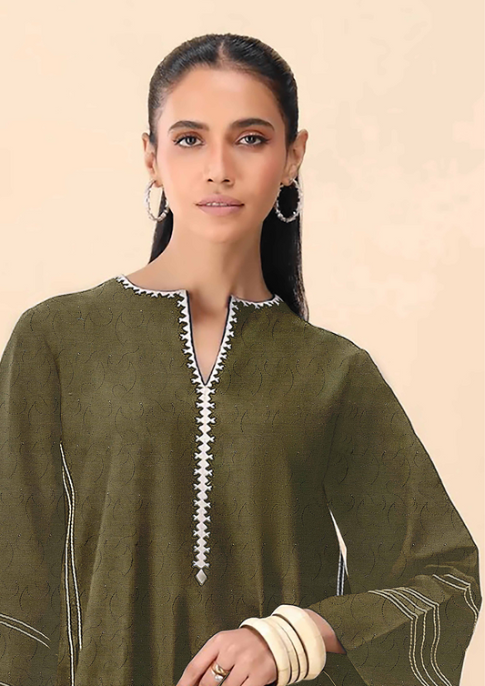 ARZOO - Unstitched 2-Piece Embroidered Lawn