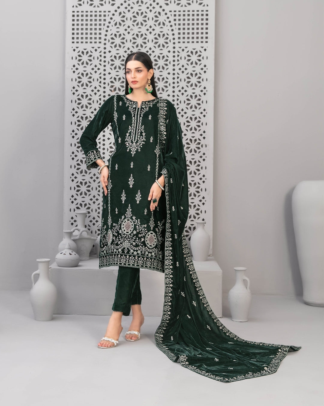 NAFISA - Unstitched Luxury Velvet