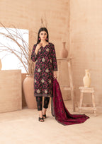 ZIMAL - Unstitched Embroidered Khaddar