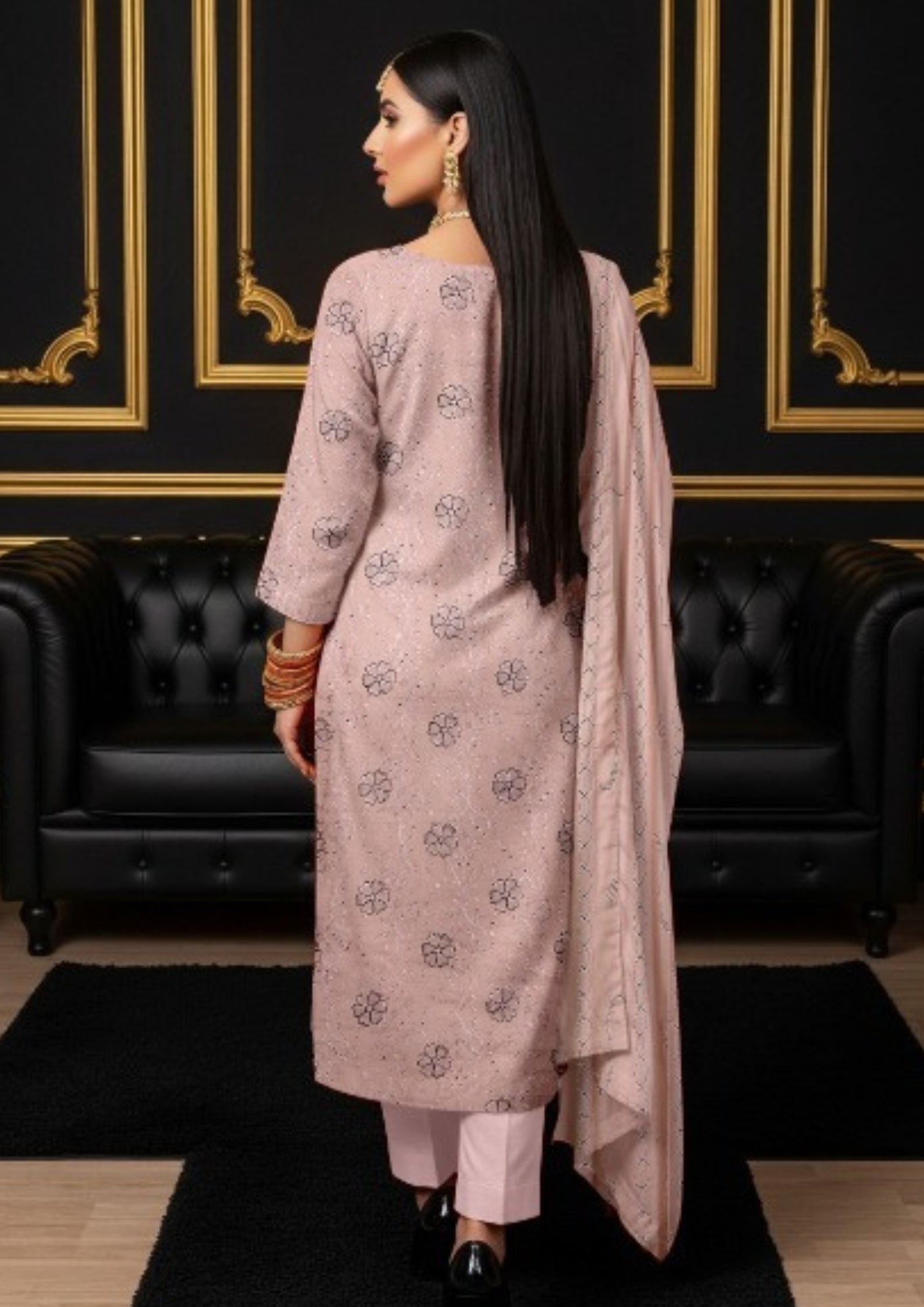 BULBUL - Unstitched Pashmina Dhanak