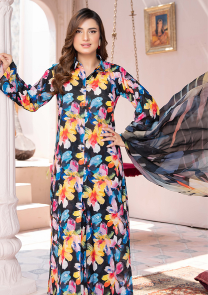 CARNIVAL - Unstitched 3-Piece Digital Lawn