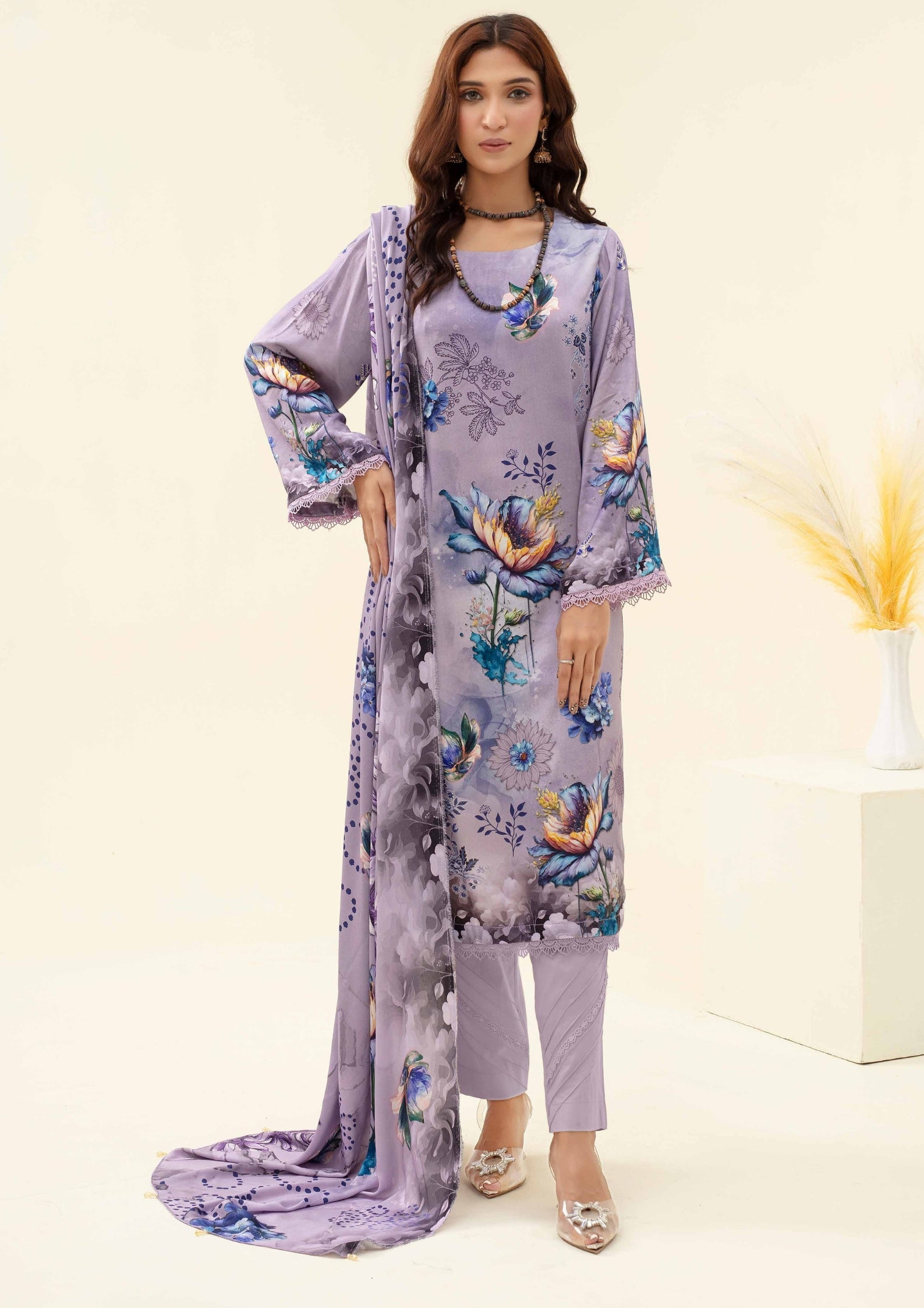 RIWAAYAT - 3-PCS Unstitched Prints