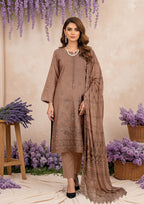 ZAHRA NOOR - Unstitched Chamki Dhanak