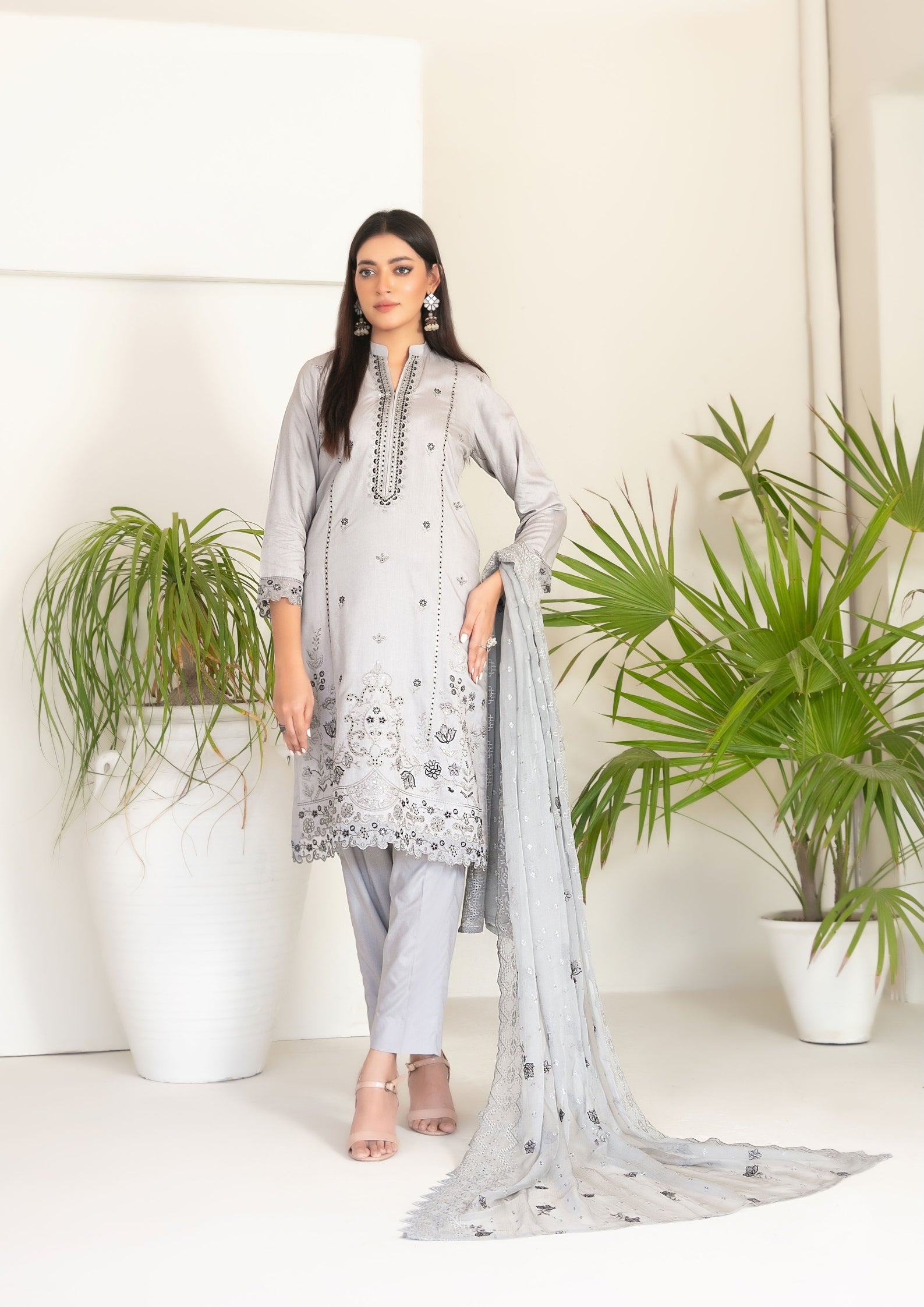 RAQS - Unstitched Embroidered Viscose