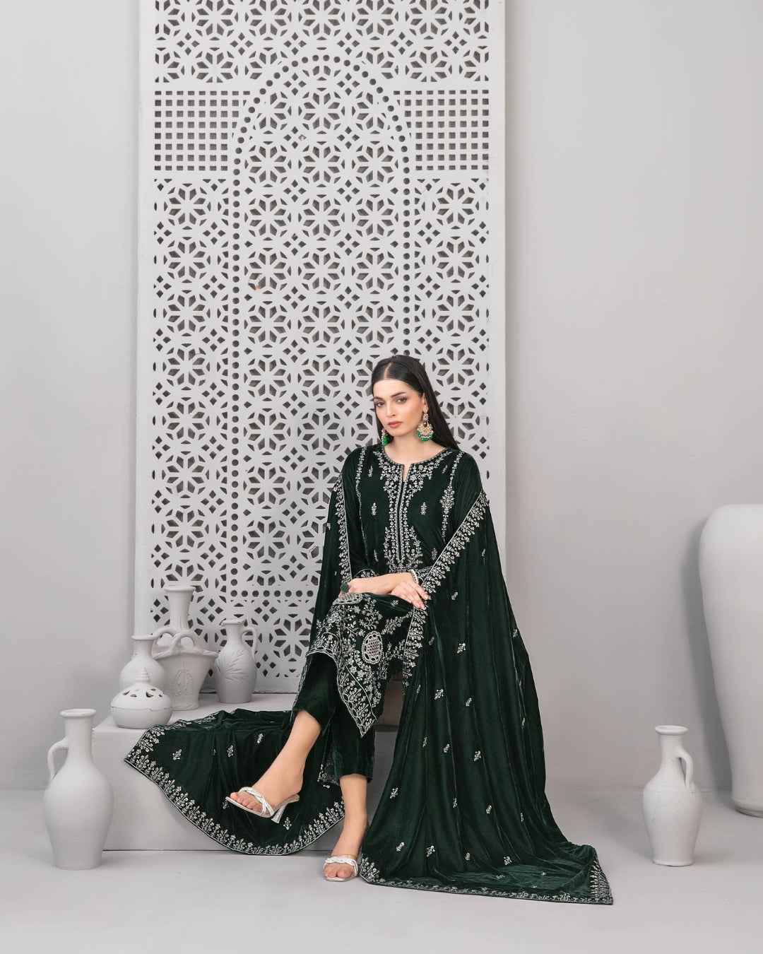 NAFISA - Unstitched Luxury Velvet