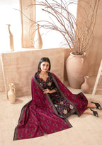ZIMAL - Unstitched Embroidered Khaddar