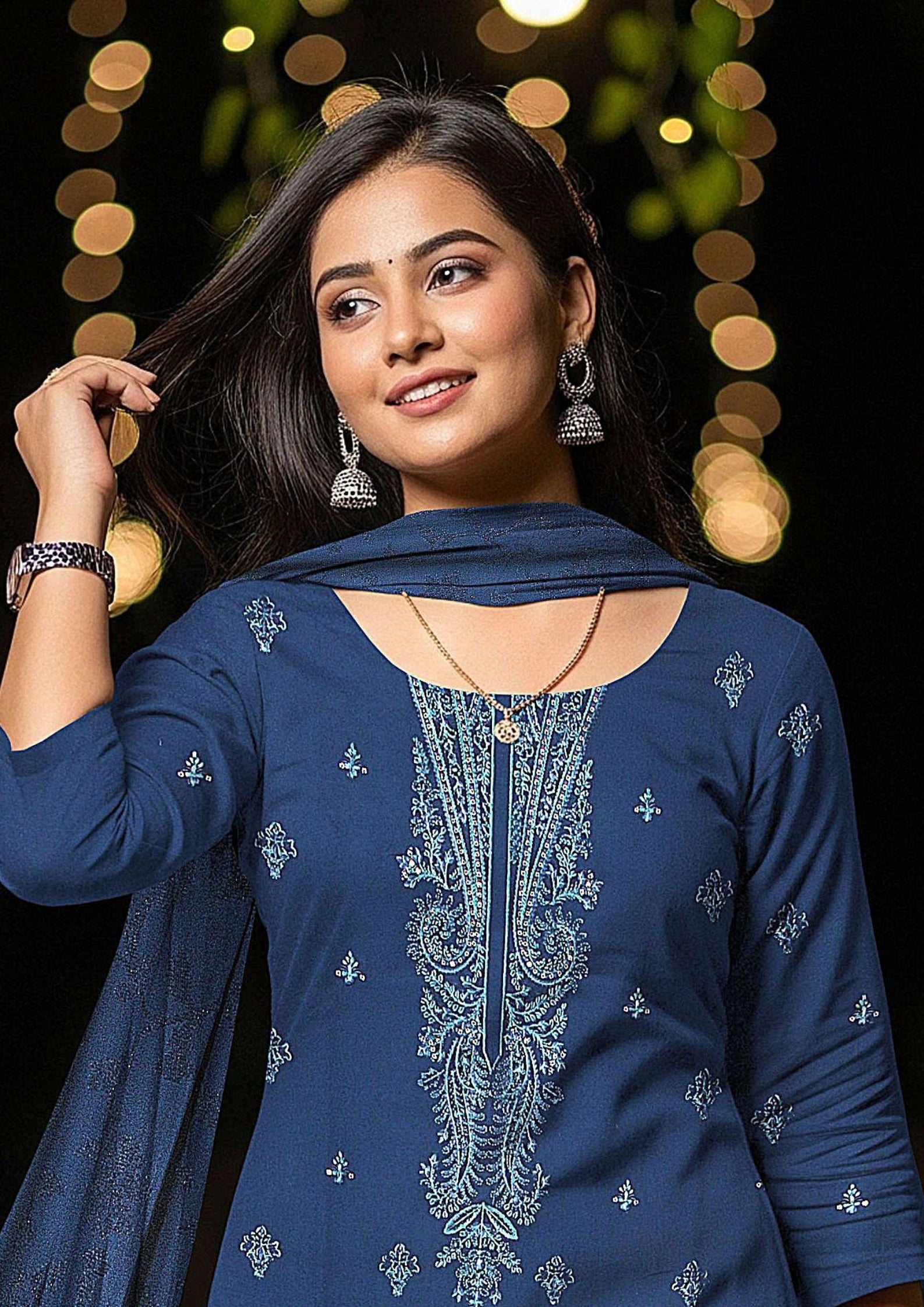 TABASSUM - Embroidered Dhanak
