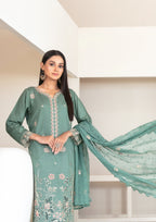 RAQS - Unstitched Embroidered Viscose