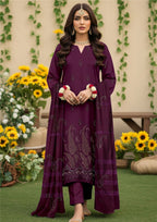 AINA - Unstitched Embroidered Dhanak