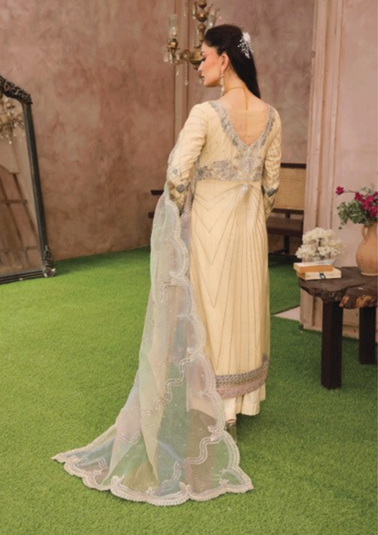 SHEESH MAHAL - Semi Stitched 3 - Piece Embroidered