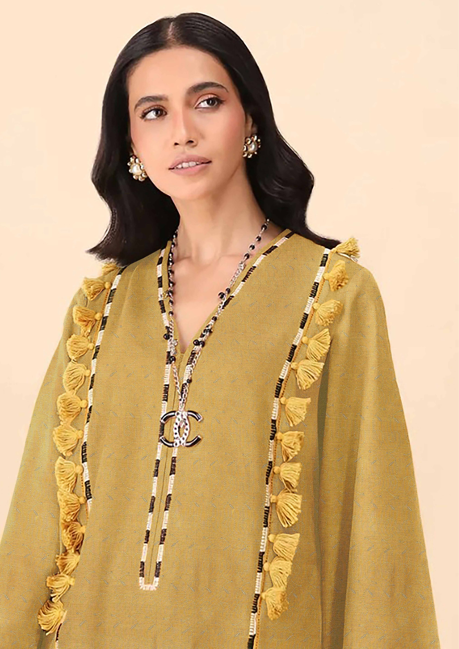 ARZOO - Unstitched 2-Piece Embroidered Lawn