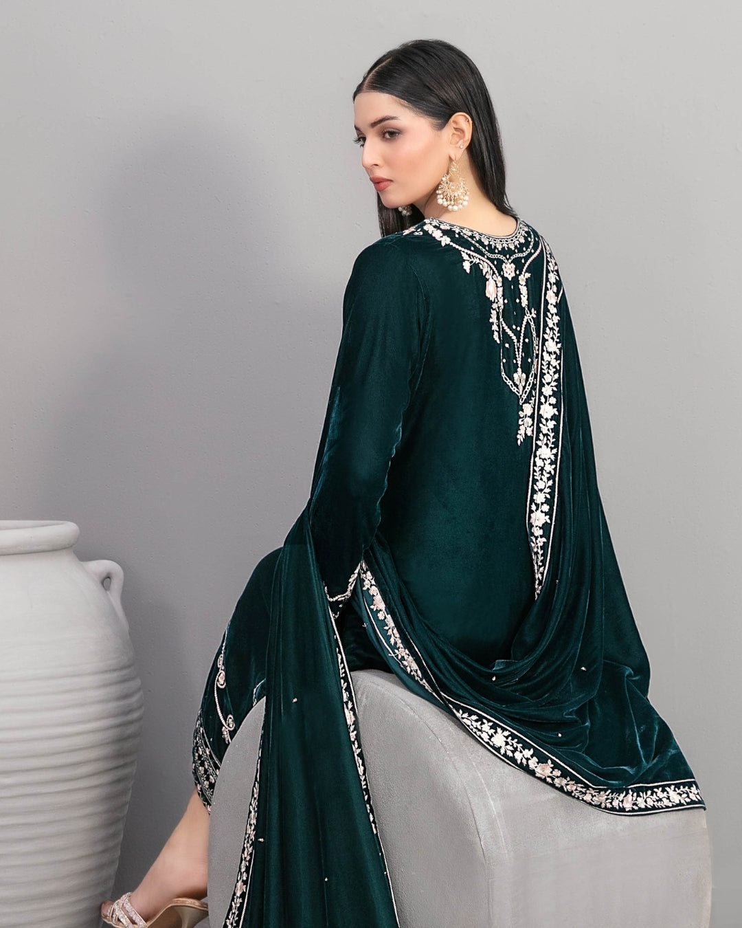 NAFISA - Unstitched Luxury Velvet