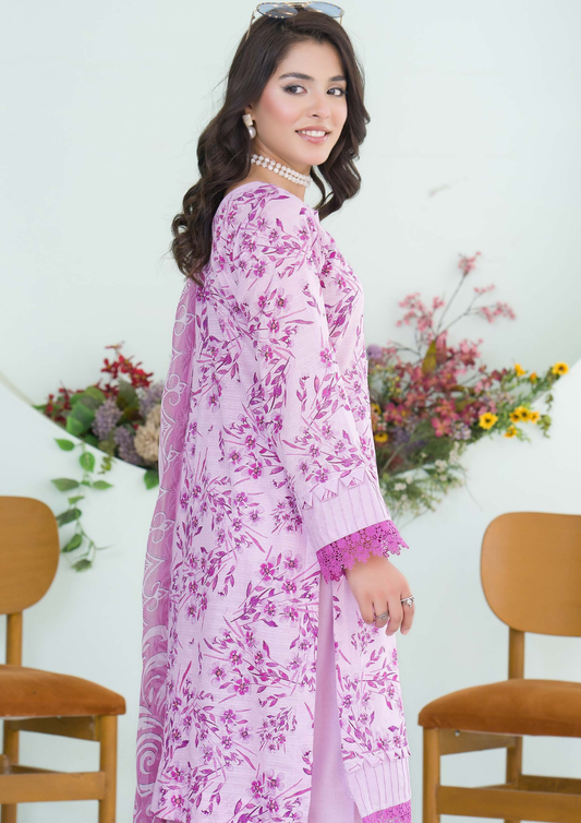 PEHNAWAA - Unstitched 3-Piece Digital Printed Lawn