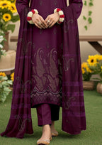 AINA - Unstitched Embroidered Dhanak