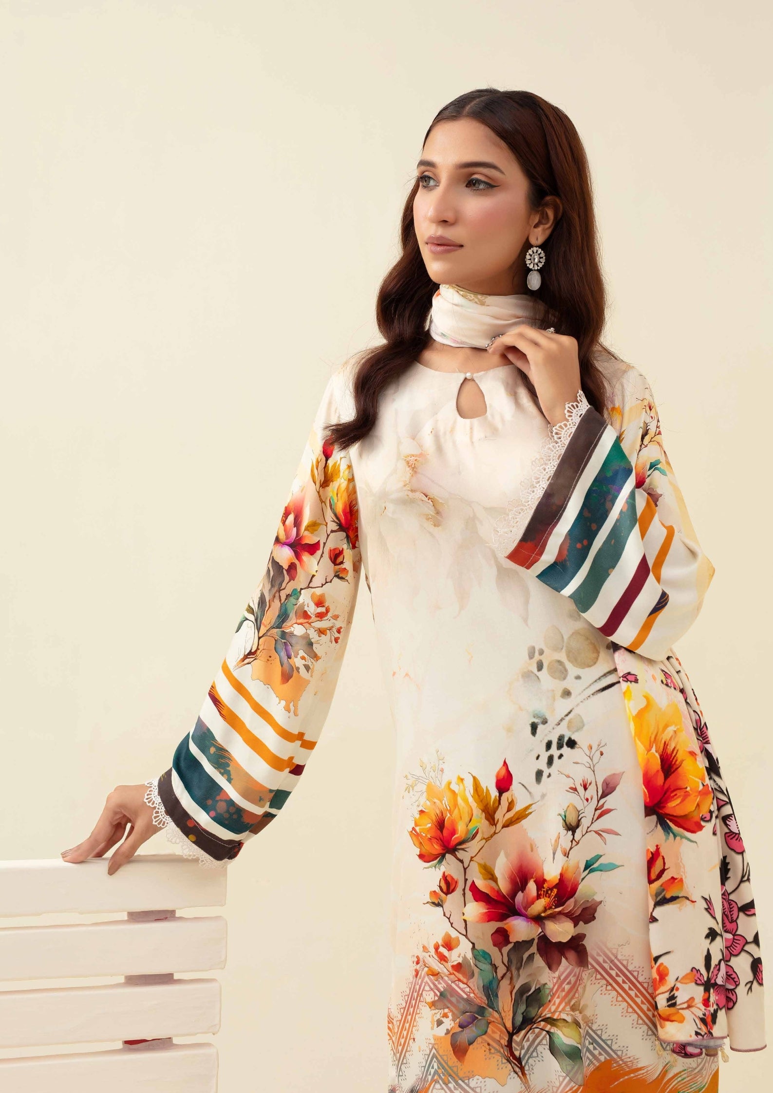 RIWAAYAT - 3-PCS Unstitched Prints