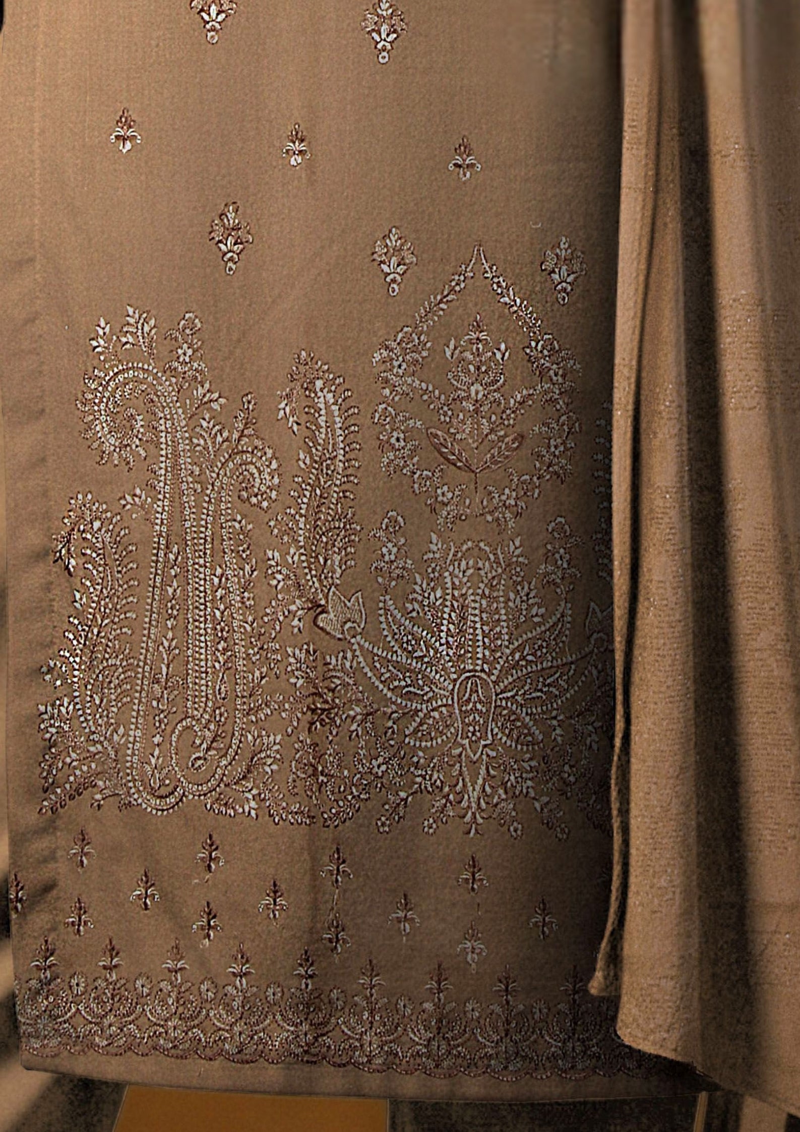 TABASSUM - Embroidered Dhanak