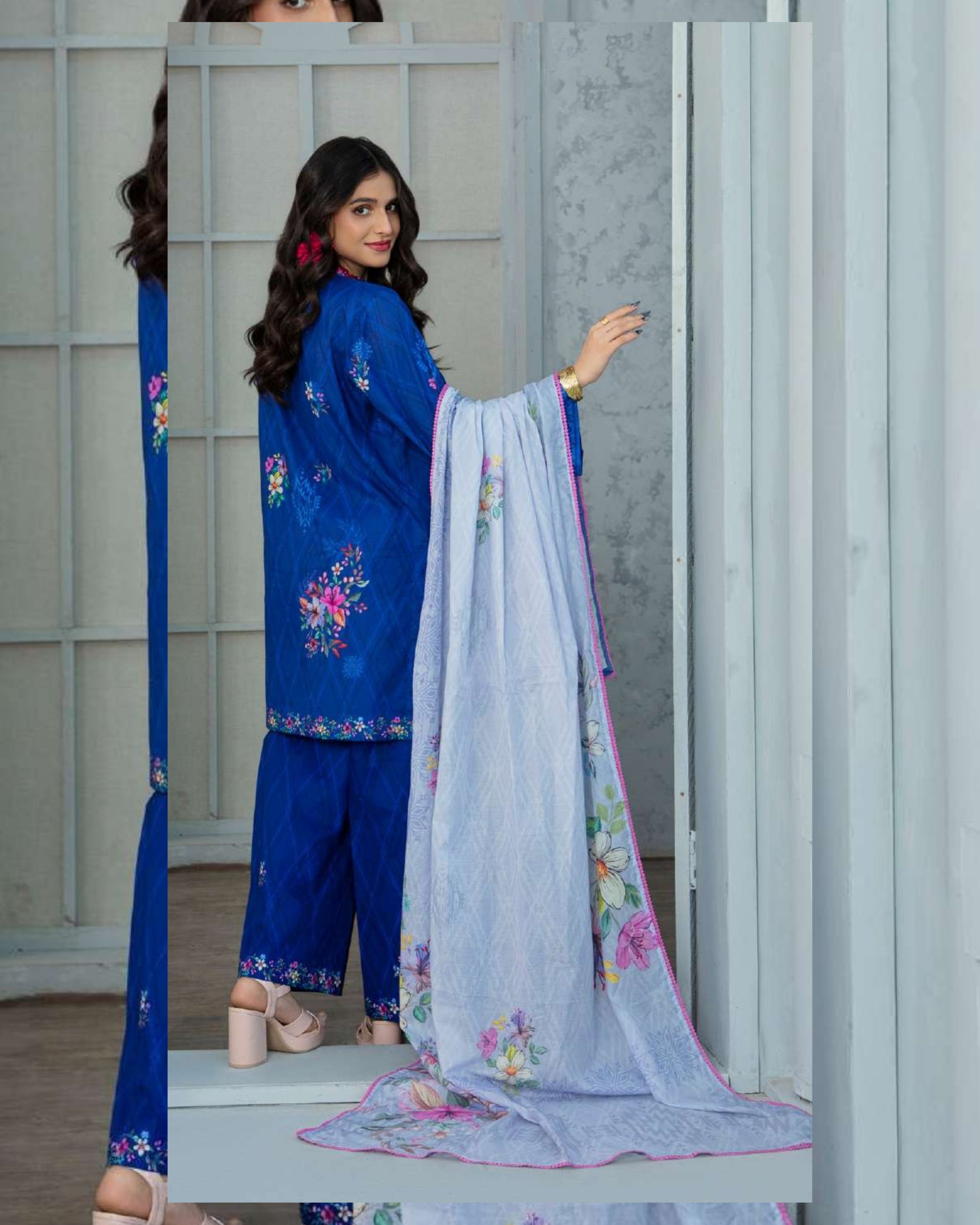 GULZAR - Stitched Lawn by Moncheri