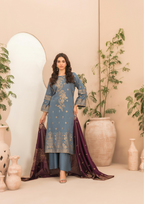 LAWN TALE - Unstitched 3-Piece Broshia Banarsi Lawn