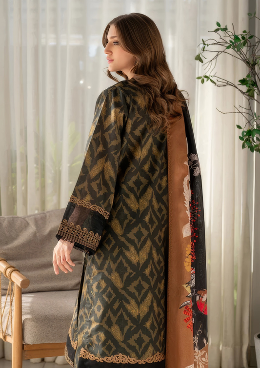 PARIZAAD - Unstitched 3-Piece Digital Print Lawn