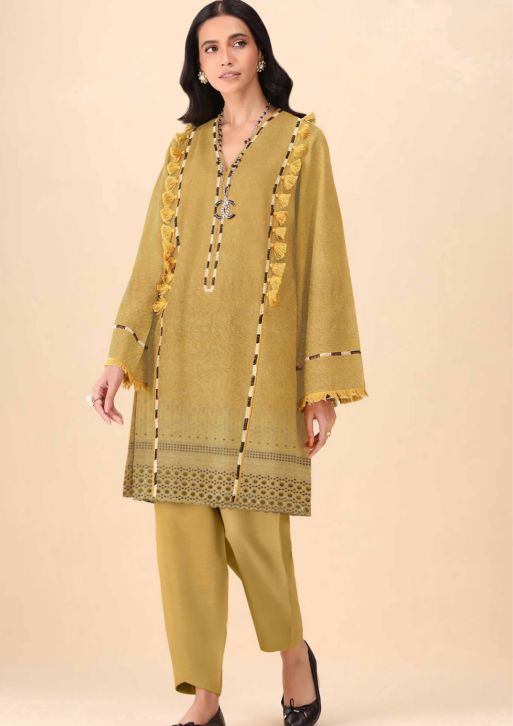 ARZOO - Unstitched 2-Piece Embroidered Lawn