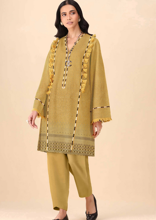 ARZOO - Unstitched 2-Piece Embroidered Lawn