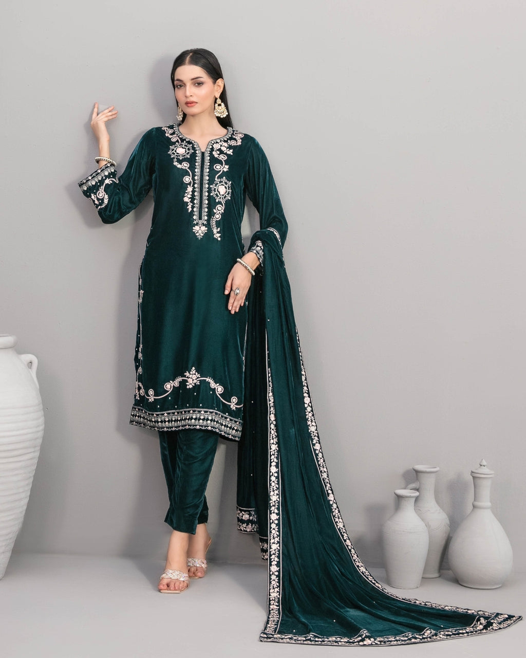 NAFISA - Unstitched Luxury Velvet