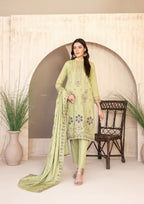 AYZEL - Unstitched Embroidered Karrandi