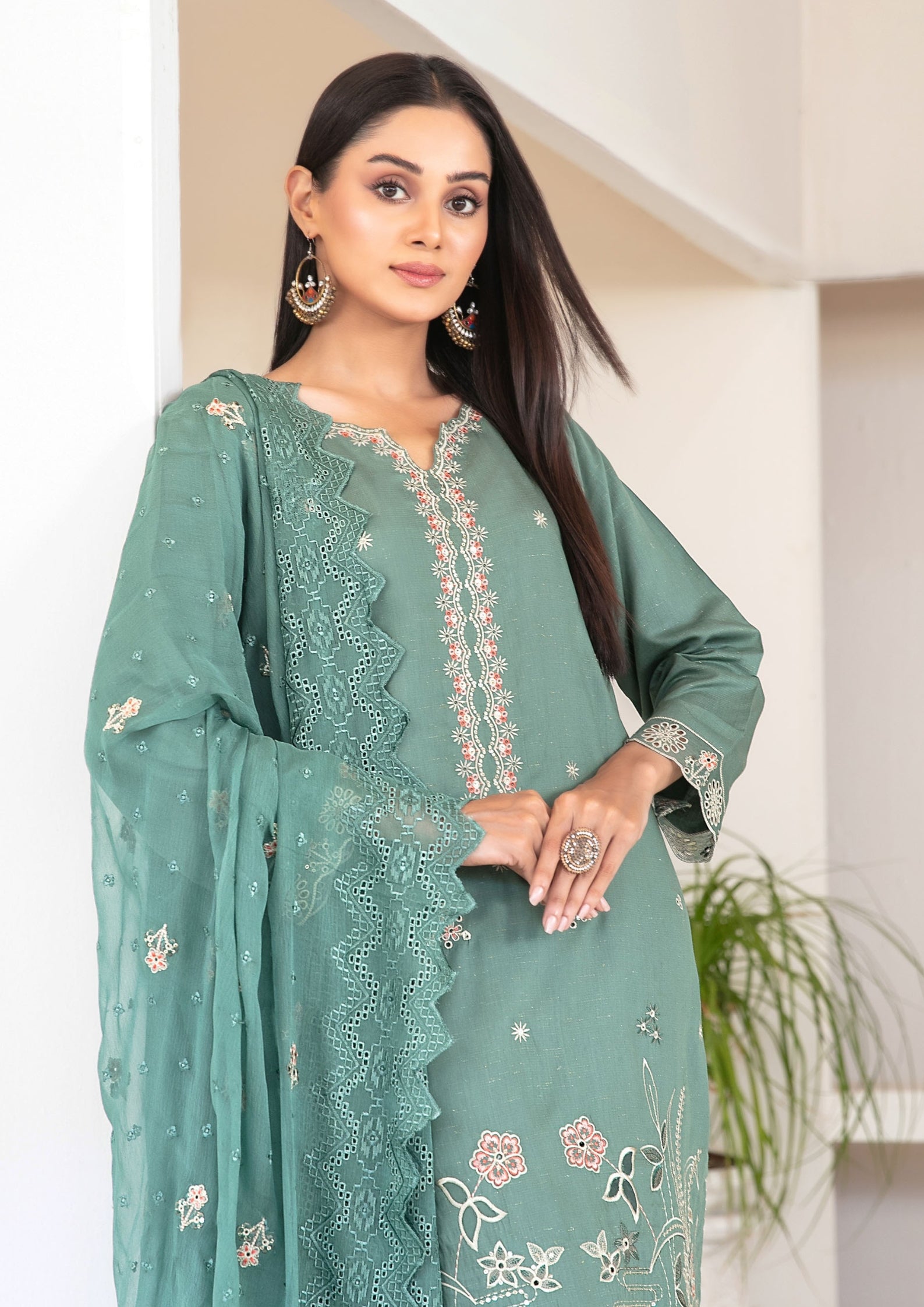RAQS - Unstitched Embroidered Viscose