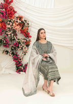 ZAFRAH - Semi Stitched Embroidered Viscose