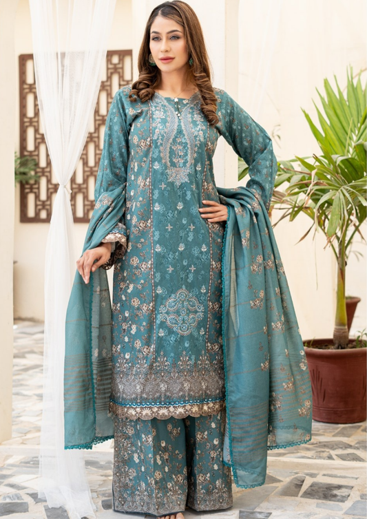 SAJAL - Unstitched 3-Piece Digital Lawn