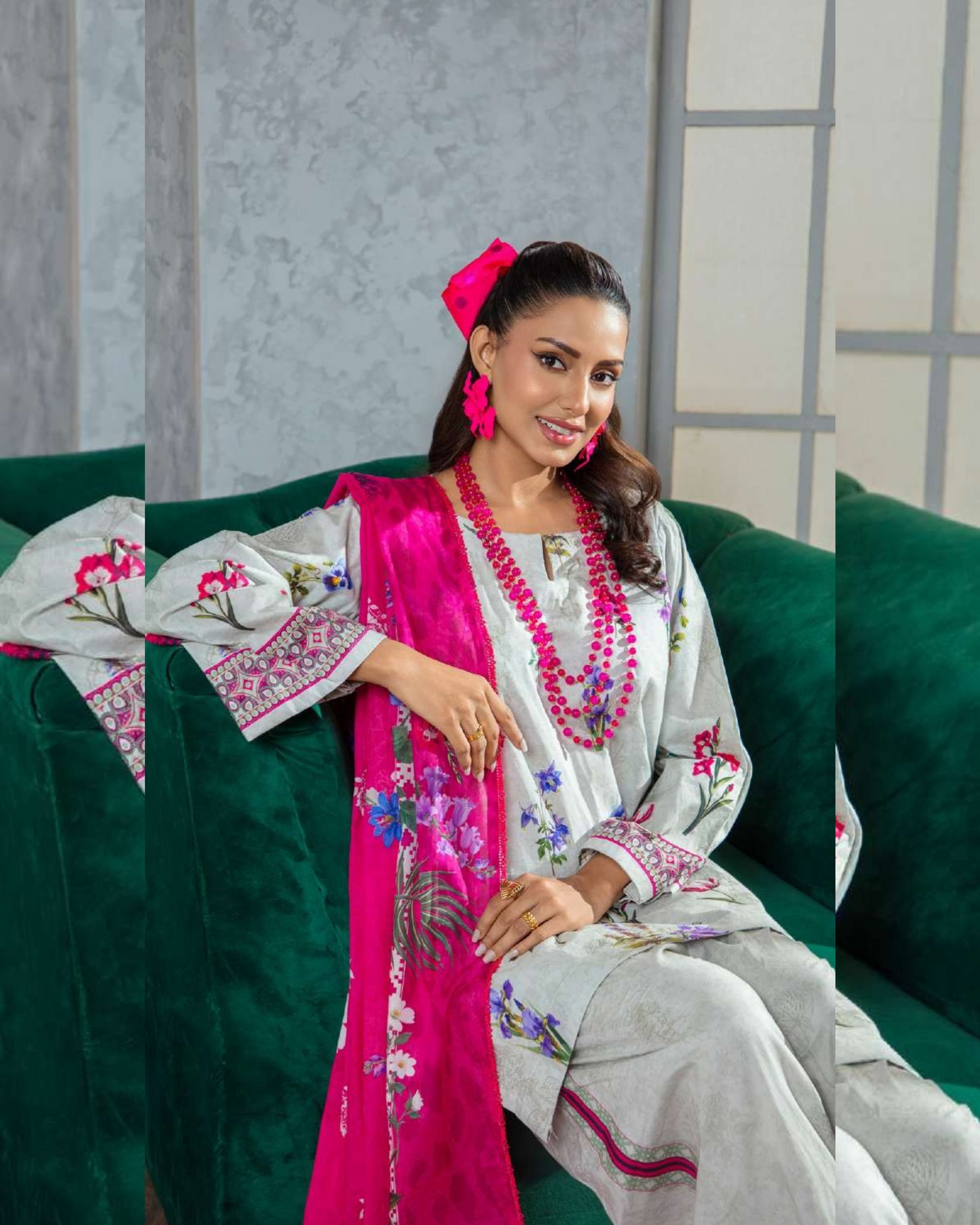 MOOMAL - Unstitched 3PCS Lawn