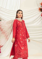 ZAFRAH - Semi Stitched Embroidered Viscose