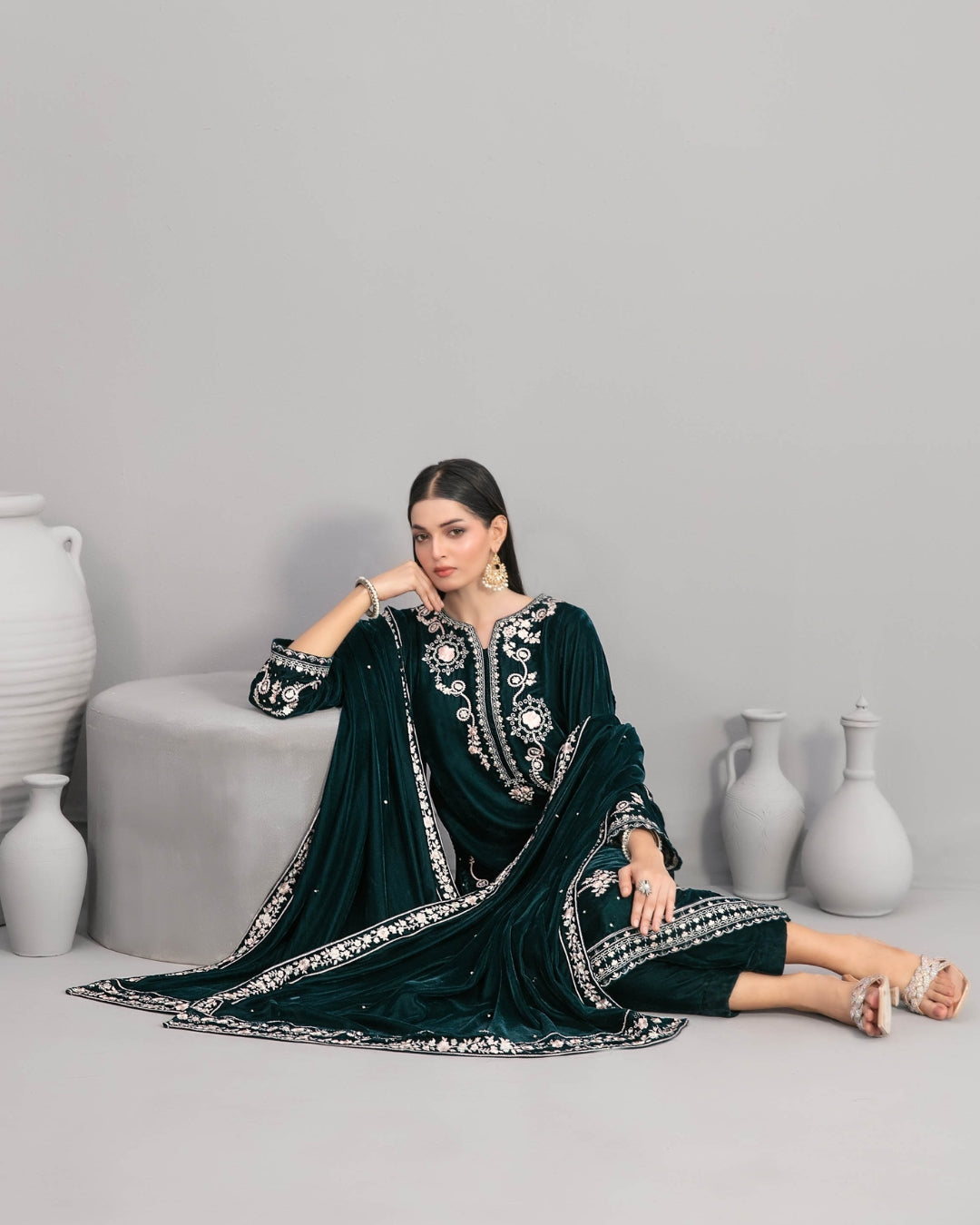 NAFISA - Unstitched Luxury Velvet