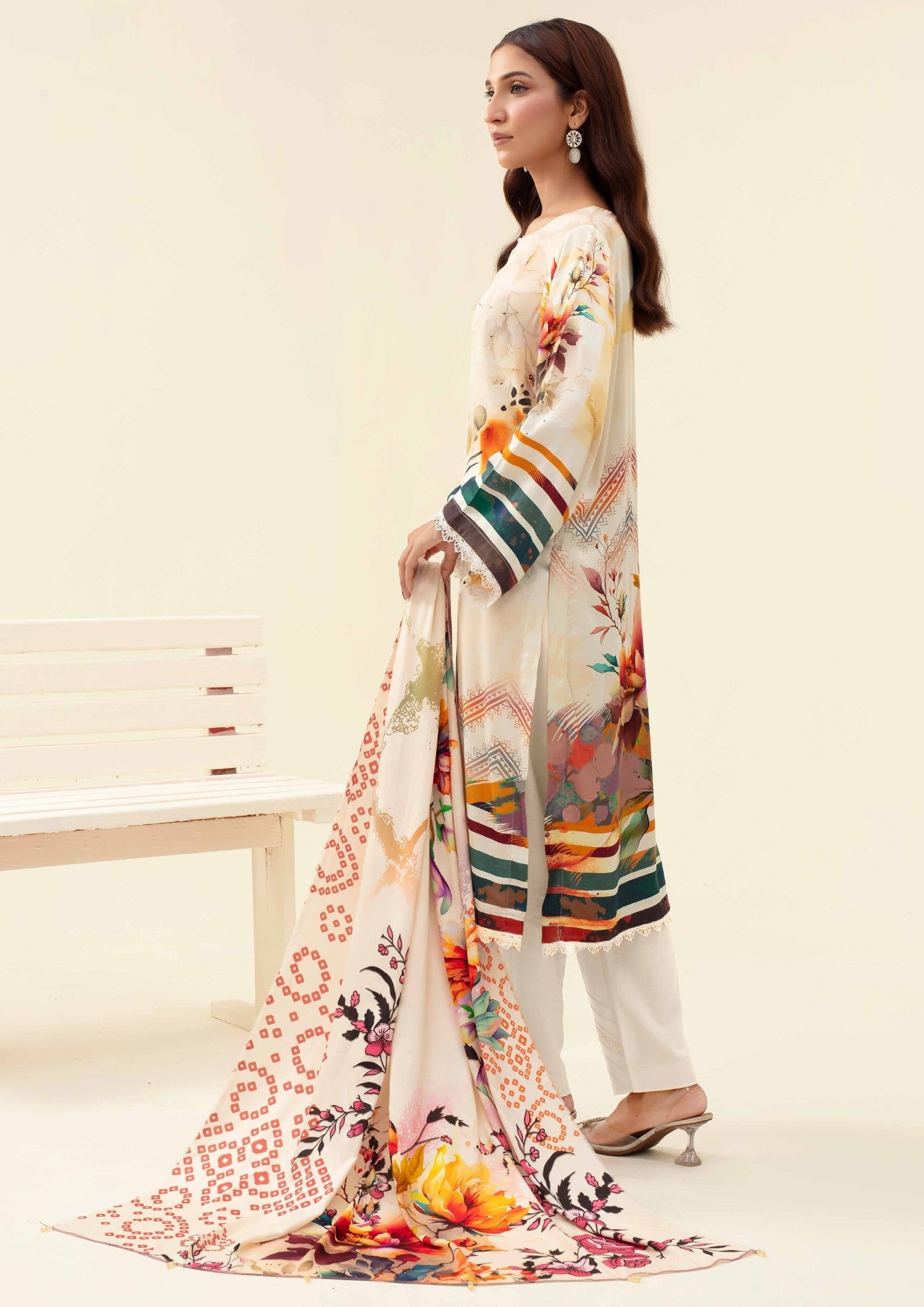 RIWAAYAT - 3-PCS Unstitched Prints