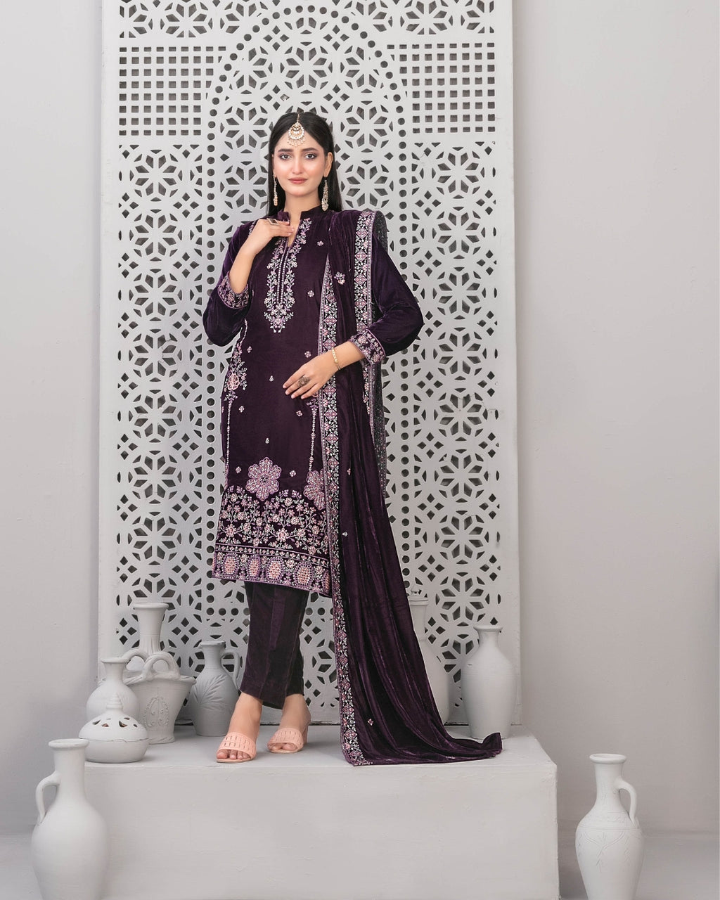 NAFISA - Unstitched Luxury Velvet