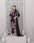 NAFISA - Unstitched Luxury Velvet