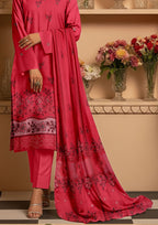 MORNI - Unstitched 3-PCS Embroidered Dhanak