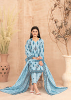 ZIMAL - Unstitched Embroidered Khaddar