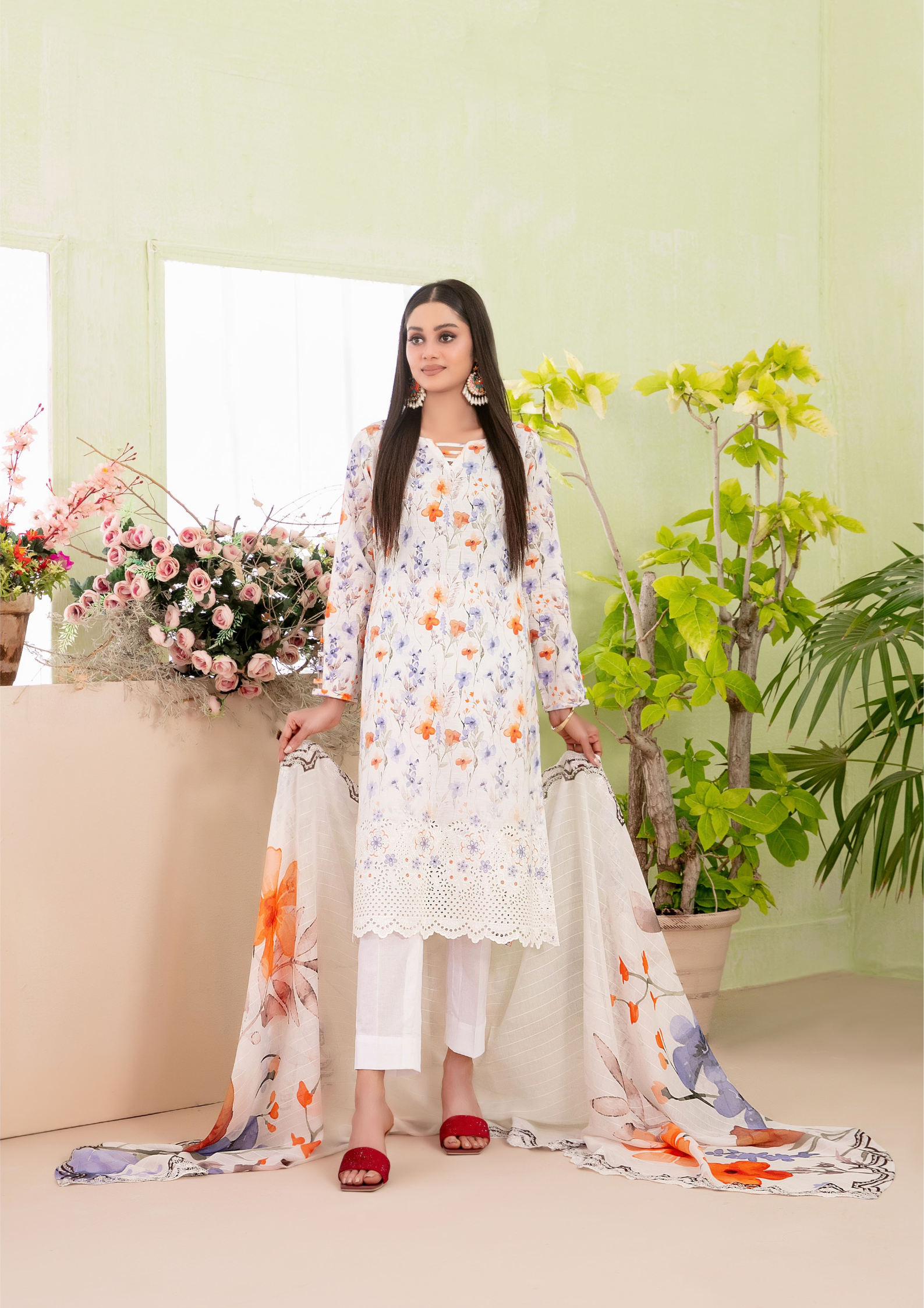 COCO - Unstitched 3-Piece Luxury Embroidered