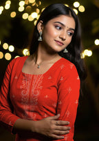 TABASSUM - Embroidered Dhanak