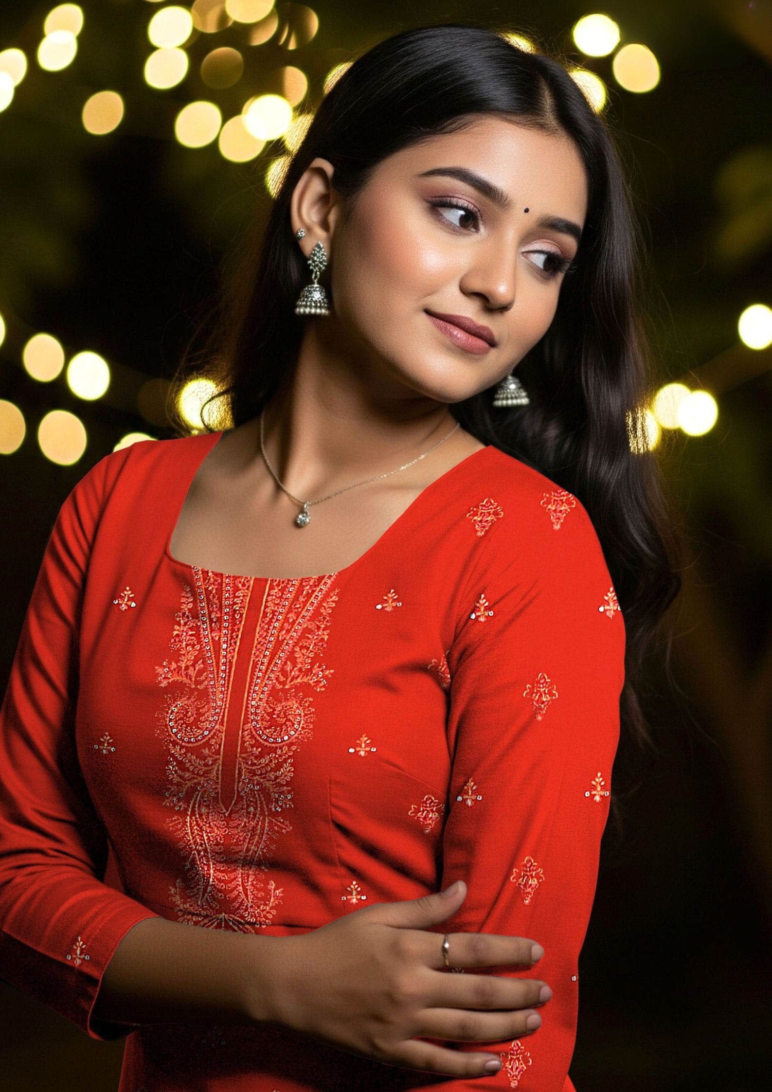 TABASSUM - Embroidered Dhanak