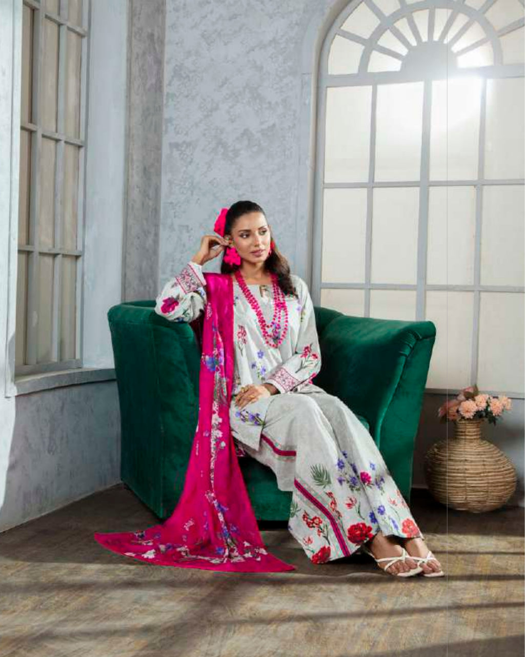 MOOMAL - Unstitched 3PCS Lawn