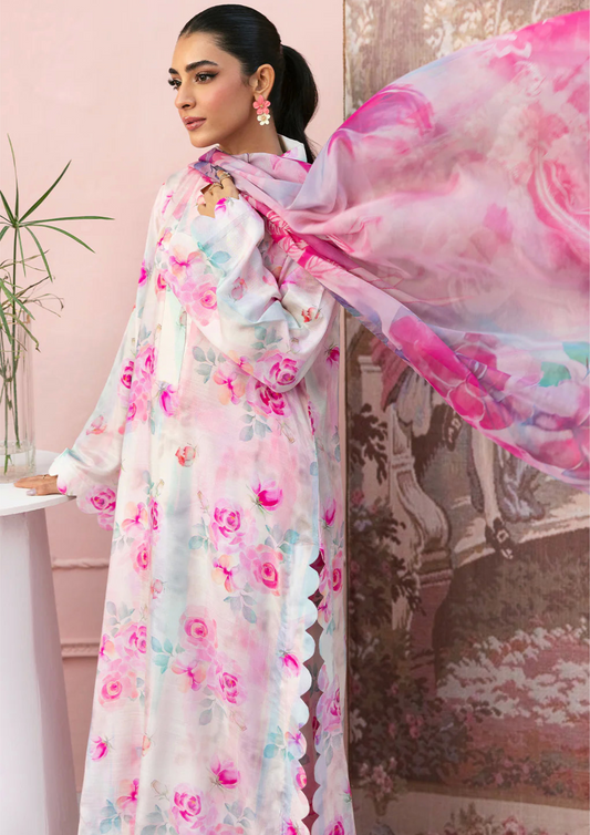 NAQSH-E-NAAZ - Unstitched 3-Piece Digital Bana Dora Lawn