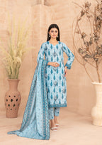 ZIMAL - Unstitched Embroidered Khaddar