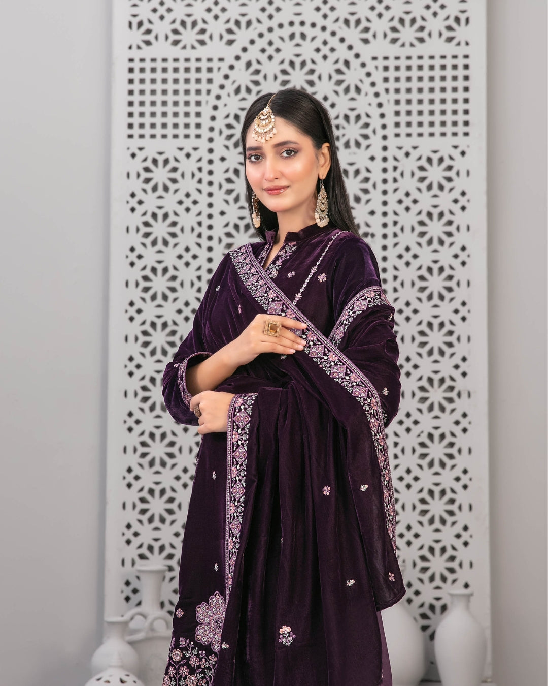 NAFISA - Unstitched Luxury Velvet