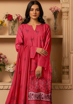 MORNI - Unstitched 3-PCS Embroidered Dhanak