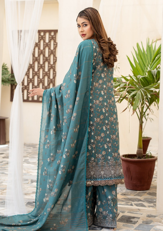 SAJAL - Unstitched 3-Piece Digital Lawn