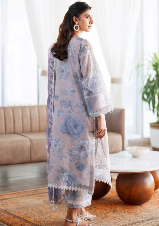 PARIZAAD - Unstitched 3-Piece Digital Print Lawn