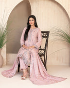 AYZEL - Unstitched Embroidered Karrandi